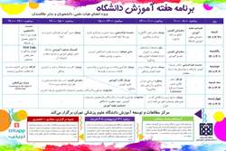 برنامه های هفته آموزش دانشگاه علوم پزشکی تهران اعلام شد